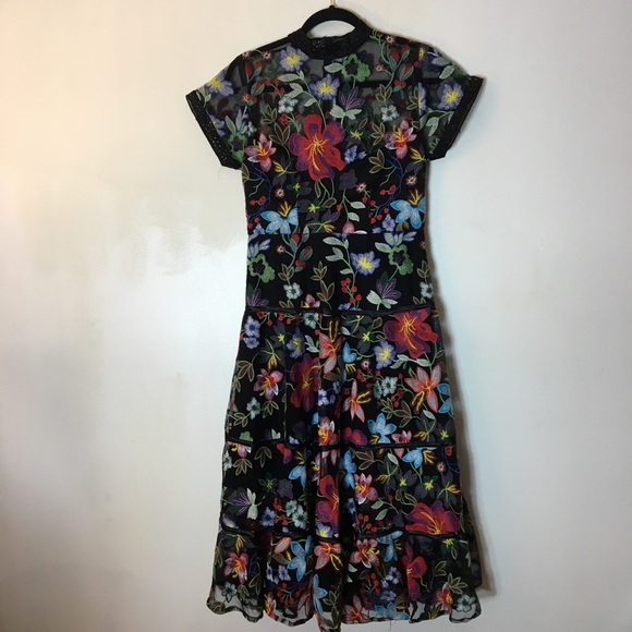Anthropologie Dresses & Skirts - Anthropologie Janine Embroidered Dress By Vone